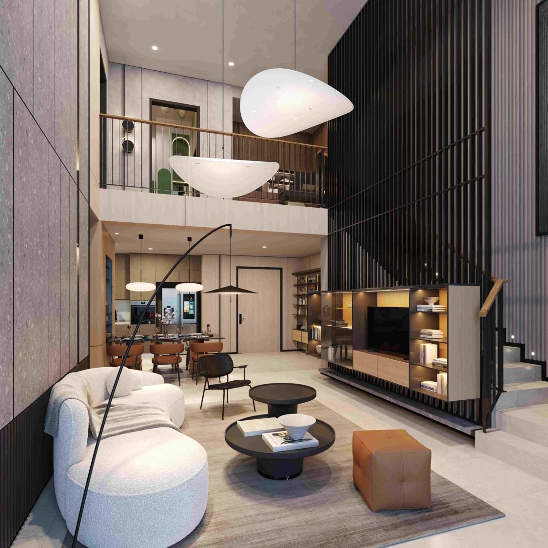 How to live in a sky duplex: making the most of 1,410 sq ft